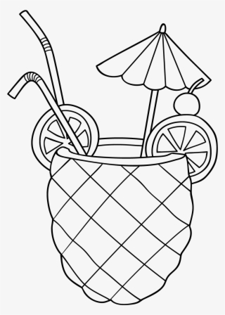 Tropical Drink Digi Stamp #9341226