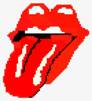 Rolling Stones Pixel Art Maker - Illustration #9341958