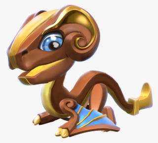 Violin Dragon Baby - Cartoon #9342368