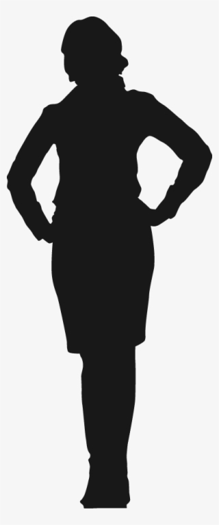 Woman Silhouette - Black Outline Of Women #9343459