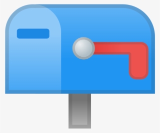 Closed Mailbox With Lowered Flag Icon - Sign #9343593