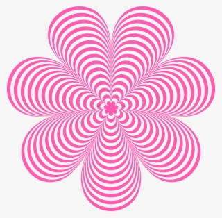 Flower Drawing Op Art #9344383