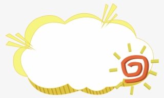 Sole Nuvole Nube Di Esplosione Fresco Png E Psd - Illustration #9345273