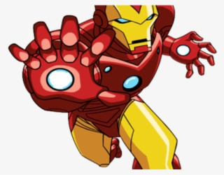 Iron Man Clipart Vector - Avengers Earth's Mightiest Heroes Iron Man #9345992