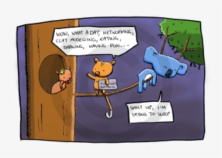 Ringo Ringtail Possum Returns Home Illustration - Cartoon #9346449