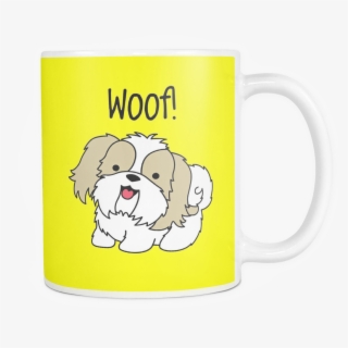 Woof Shih Tzu Coffee Mug - Mug #9346720