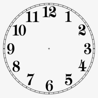 Collection Of Clock Face - Clock Face Jpg #9346894