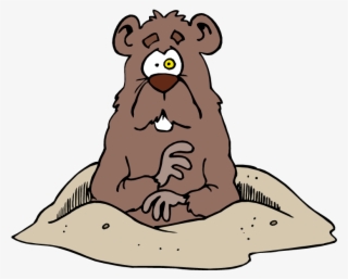 Groundhog Clipart Ground Squirrel - Groundhog Png #9347779