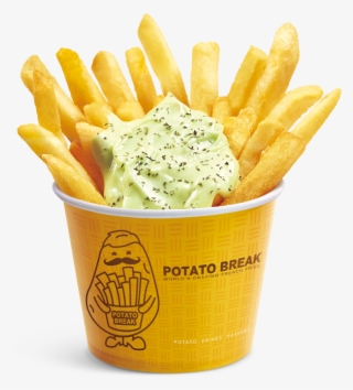 Wasabi Sauce Fries - French Fries With Wasabi Sauce #9347822