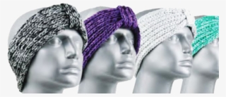 ''ladies Marled Yarn ''''bow Tie''''headband - Girl #9348211