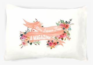 More Issues Than A Magazine Pillowcase - Stitch #9348252