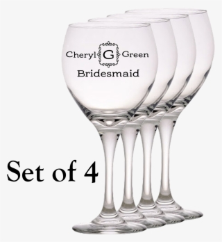 Personalized Red Wine Glass - Wine Glasses Wedding Gifts #9348330
