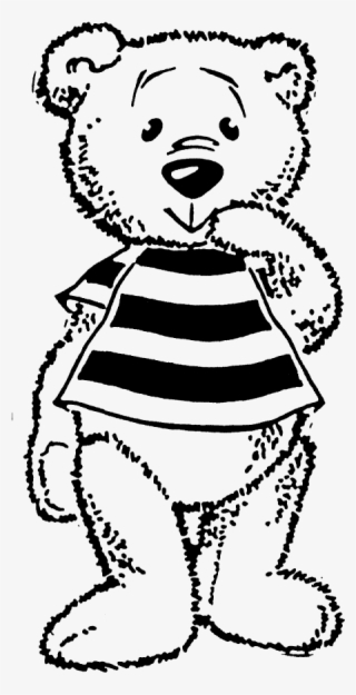 Teddy Bear Rubber Stamp #9348478