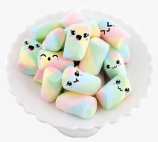 #marshmallows #faces #happy - Cute Marshmallows Wirh Faces #9348774