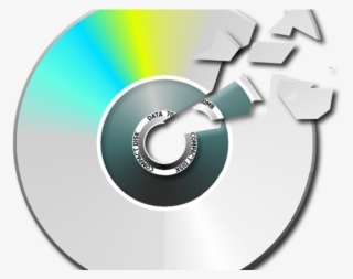 Compact Disk Clipart Film Dvd - Broken Dvd Png #9349490