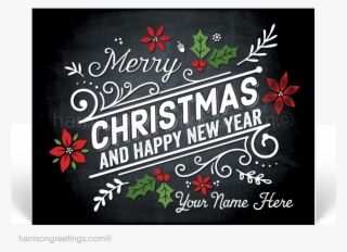 Happy Holidays Postcard For Business - Merry Christmas Card Customers #9350455
