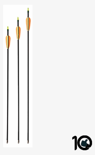 Ek Archery Aluminium Arrow Red 26"/3" Vanes 5pcs/bag - Soft Flag #9351332