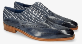 Oxford Shoes Lewis 4 Moroccan Blue Denim - Slip-on Shoe #9352321