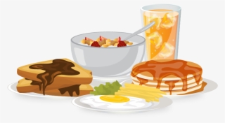 Breakfast Brunch Food Bread Egg - Desayuno Vectores #9352360