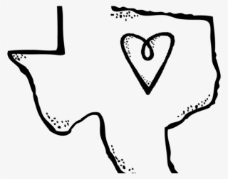 Texas Flag Clipart Outline - Clipart Png Images Texas #9353301
