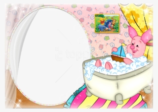 Free Png Best Stock Photos Transparent Kids Png Frame - Piglet Winnie The Pooh Frames Png #9353525