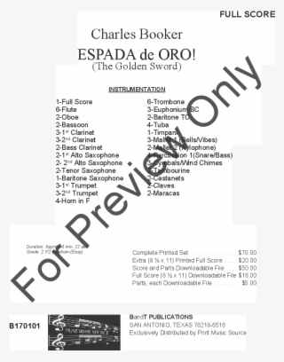 Thumbnail Espada De Oro - Poster #9353732