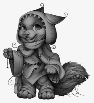 Image Spooky Wolf Base Png Furvilla Wiki - Furvilla Spooky Base #9353769