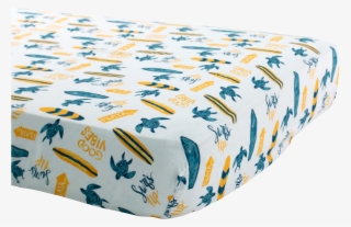 Surf Luxury Muslin Crib Sheet #9356076