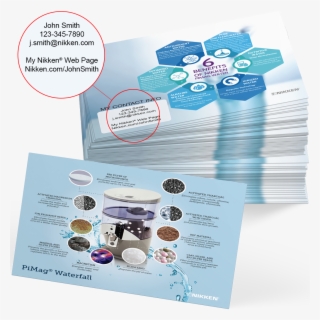 Pimag Waterfall Information Card - Envelope #9356468