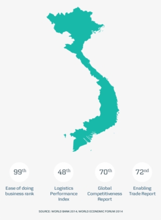 Maersk Vietnam Map - Vietnam Map Png #9357547