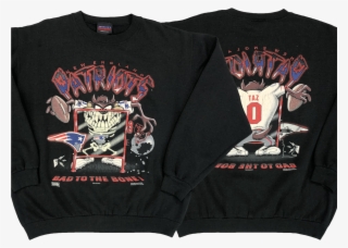 Vintage 90s New England Patriots Taz Crewneck Sweatshirt - Active Shirt #9358159