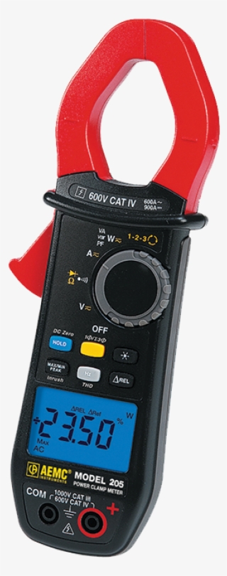 Ac Dc Clamp Meter Png #9358211