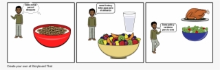 Spanish 1 - Food - Cartoon #9358398