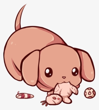 Kawaii Dachshund By Dessineka - Kawaii Dachshund #9358997