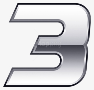 Free Png Download Silver Number Three Clipart Png Photo - Metallic Number Clipart Png #9360550