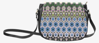 Abstract Ethnic Floral Stripe Pattern Countrystyle - Trick R Treat Sam Purse #9360978