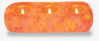 Rectangular Carved Shape 3 Hole Tealight Holder - Candle #9360987