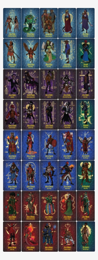 Espiritismo Vudu Art Cards Extended Campaign By - Tarot Vudu #9361435
