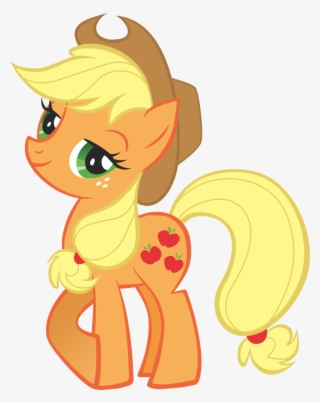 Applejack, Castle Creator, Official, Safe, Simple Background, - My Little Pony Png Applejack #9361669