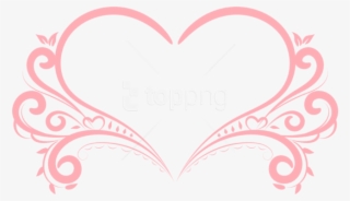 Free Png Heart Decorative Png - Heart Decoration Png #9361767
