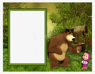 Best Stock Photos Masha And The Bear Png Kids Photo - Masya And The Bear Background #9362082
