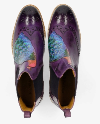 Ankle Boots Amelie 44 Purple Flame Peacock Bee - Cleat #9362379