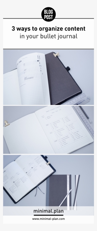 3 Ways To Organize Content In Your Bullet Journal And - Document #9362490