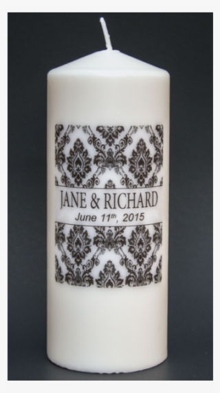 Damask Unity Candle - Damask Candle #9364102