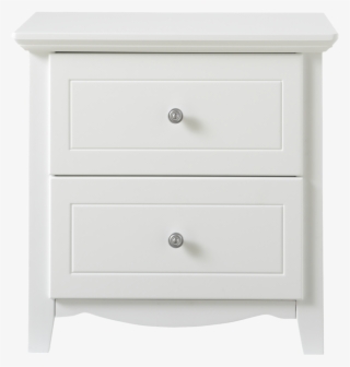 White Bedside Table Transparent #9364686