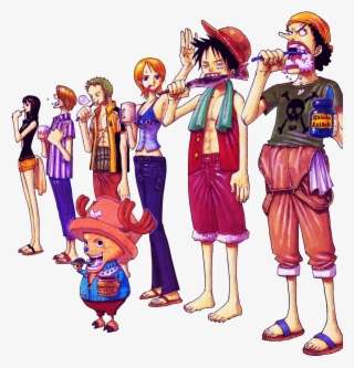 Luffy, Zoro, Nami, Usopp, Sanji, Chopper & Robin From - One Piece Eiichiro Oda Nami Luffy #9365522