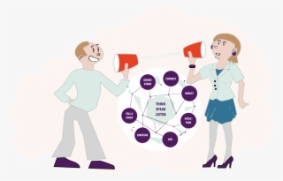 The Person You Are Talking To And How You Can Stay - Cartoon #9365618