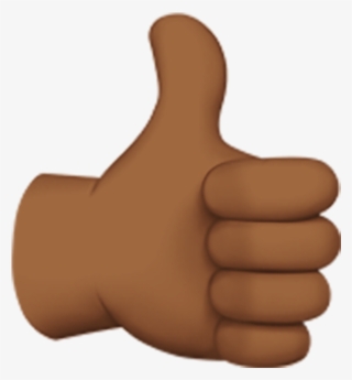 Yes - Thumbs Up Emoji Dark Skin #9366165