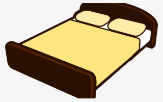 Tan Rectangle Cliparts - Bed Png Clipart #9367178