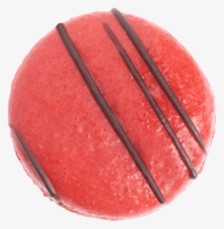 Chocolate Red Velvet Macaron Top View Thumbnail - Macaroon #9368353